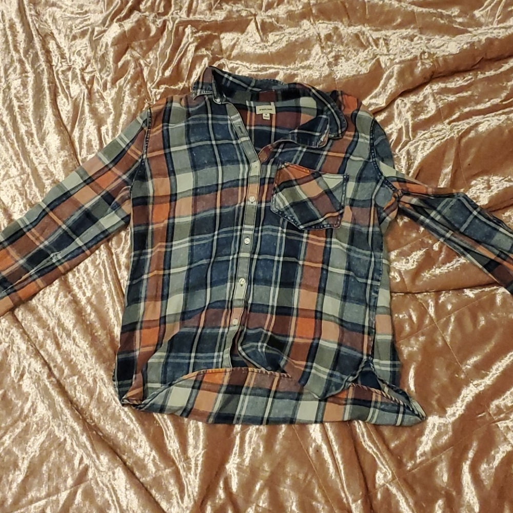 Button down flannel